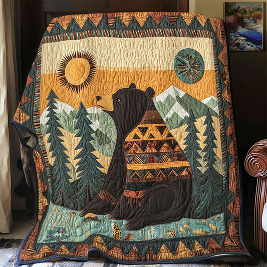 Bear Native American WX3105004CL Quilt