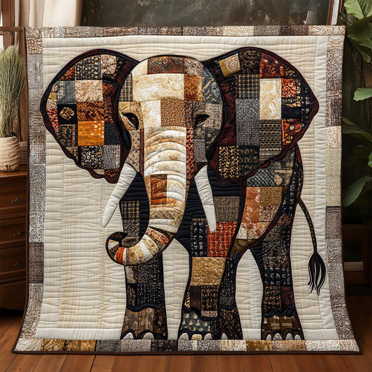 Patchwork Elephant WJ2204006CL Quilt