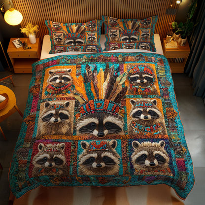 Tribal Raccoon Dreams WN2401057CL Duvet Cover Set