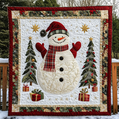 Charming Snowman WN0309012CL Quilt