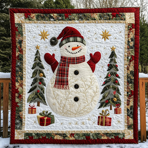 Charming Snowman WN0309012CL Quilt