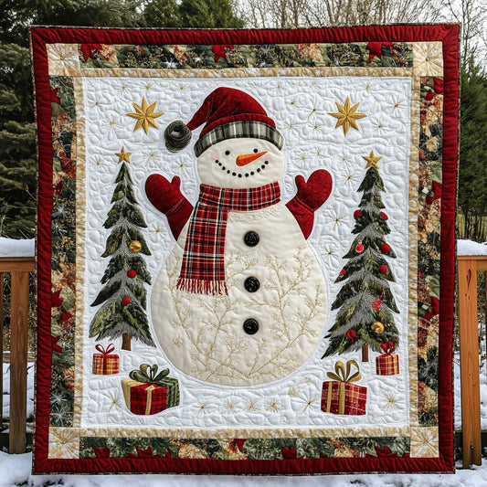 Charming Snowman WN0309012CL Quilt