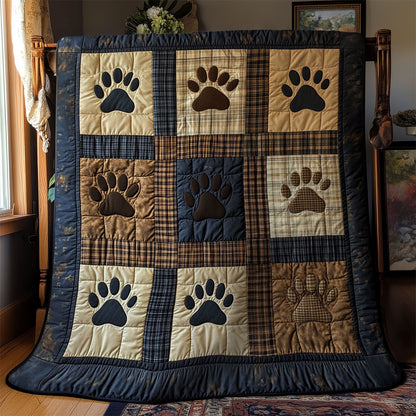 Plaid Paws WY0703036CL Quilt
