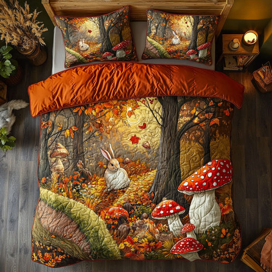 Mushroom Bunny WY2003051CL Duvet Cover Set