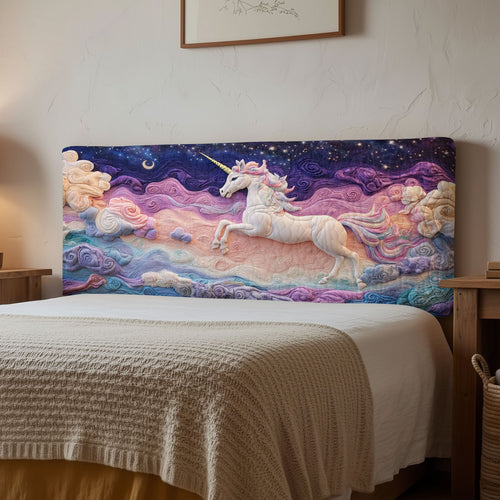 Starlight Unicorn CP1512013CL Quilted Headboard Slipcover