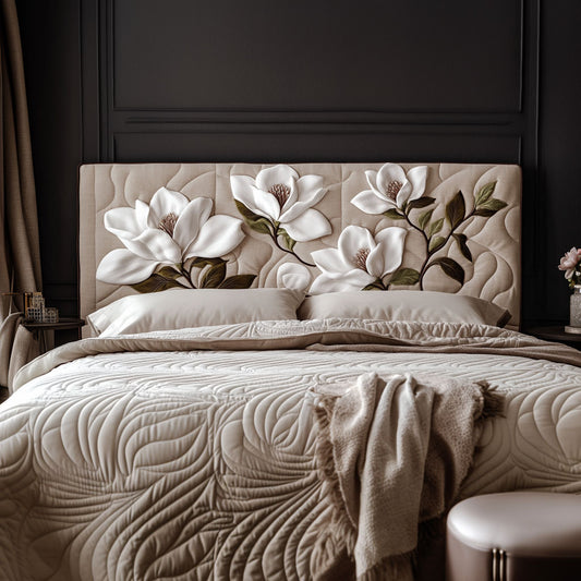 Timeless Magnolia Bloom KL1812007CL Quilted Headboard Slipcover