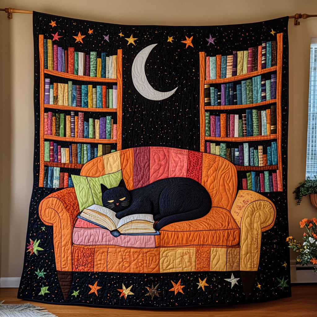 Cat In Free Time DH0410033CL Quilt