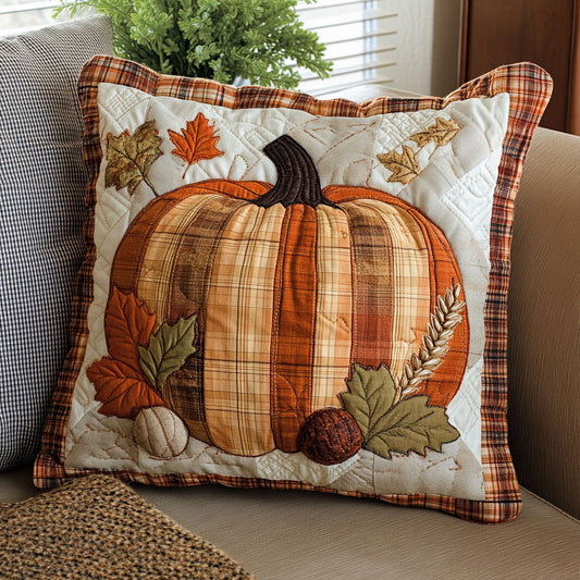 Patchwork Pumpkin CW2006040CL Quilt Pillow Case
