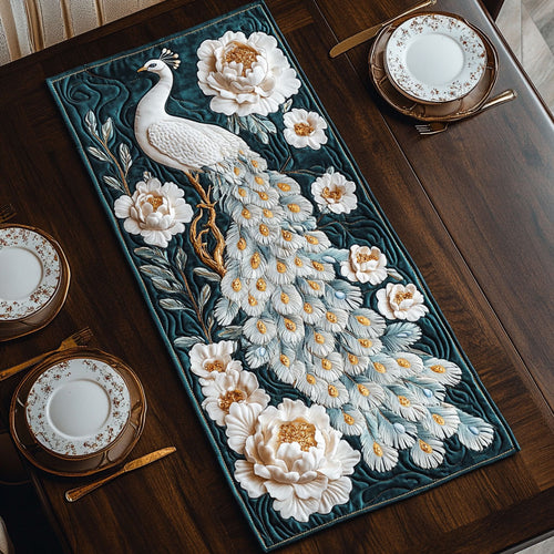 Floral Majesty CP2804041CL Quilted Table Runner