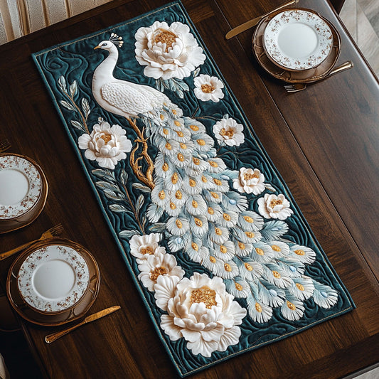 Floral Majesty CP2804041CL Quilted Table Runner