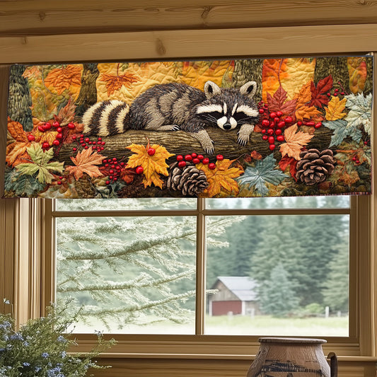 Raccoon WJ0605016CL Quilted Valance