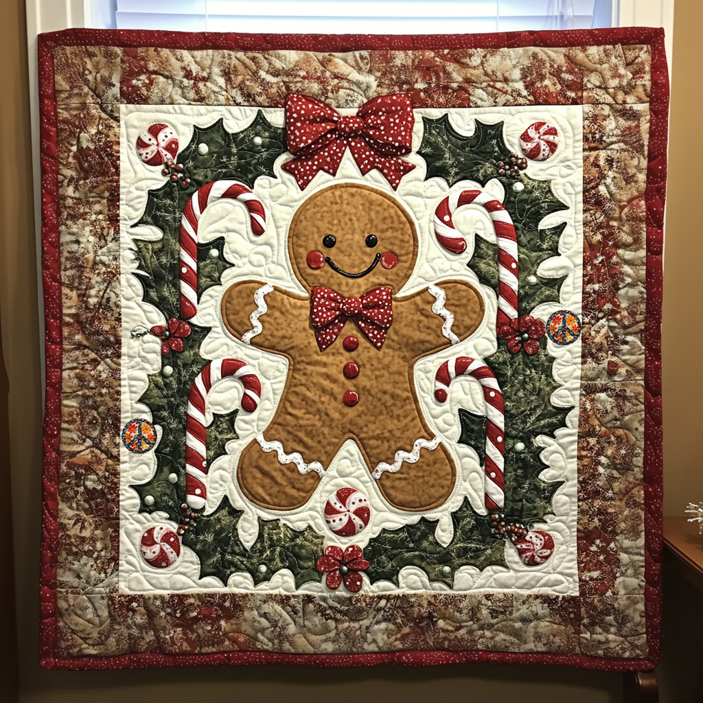 Cute Gingerbread XR0810004CL Quilt