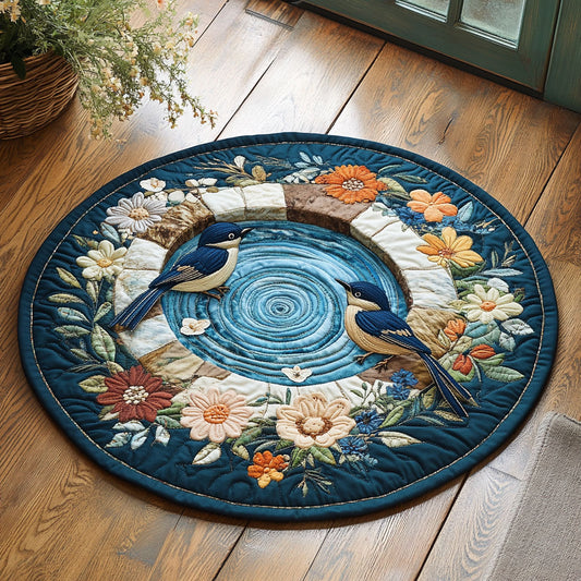 Whispers By The Pond CP0306010CL Quilted Round Mat