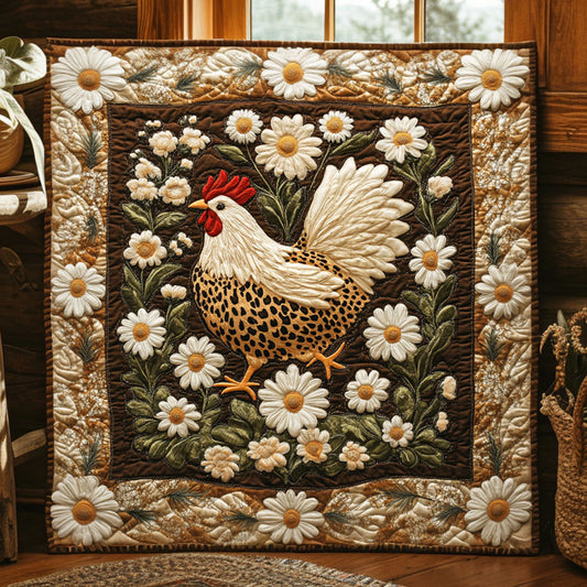 Spring Breeze Chicken WN2108121CL Quilt
