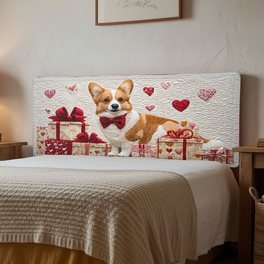 Corgi Charm CW2012004CL Quilted Headboard Slipcover