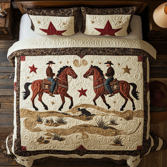 Riders Of The Western Frontier WX0307068CL Duvet Cover Set
