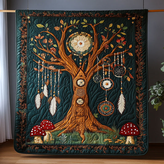 Dreamcatcher Tree Of Life WY1908047CL Quilt