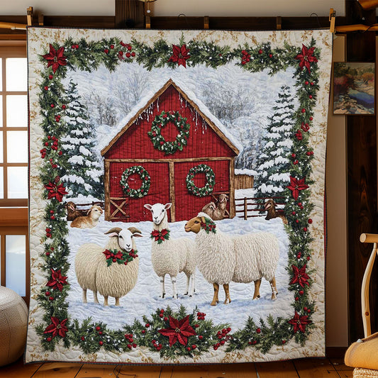 Frosty Sheep WN2005010CL Quilt