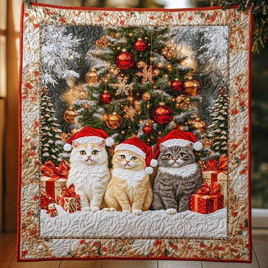 Festive Cat WN2609020CL Quilt