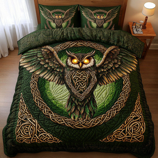 Guardian Of The Woods Owl WN1311047CL Duvet Cover Set