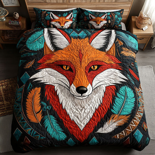 Native American Fox WY0602036CL Duvet Cover Set