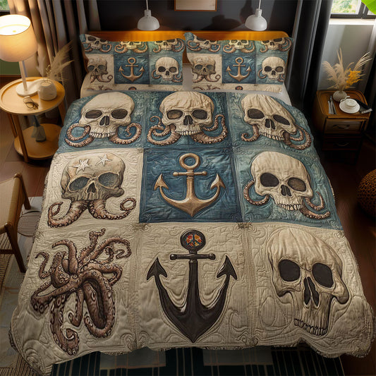 Skull Seas WN2311037CL Duvet Cover Set