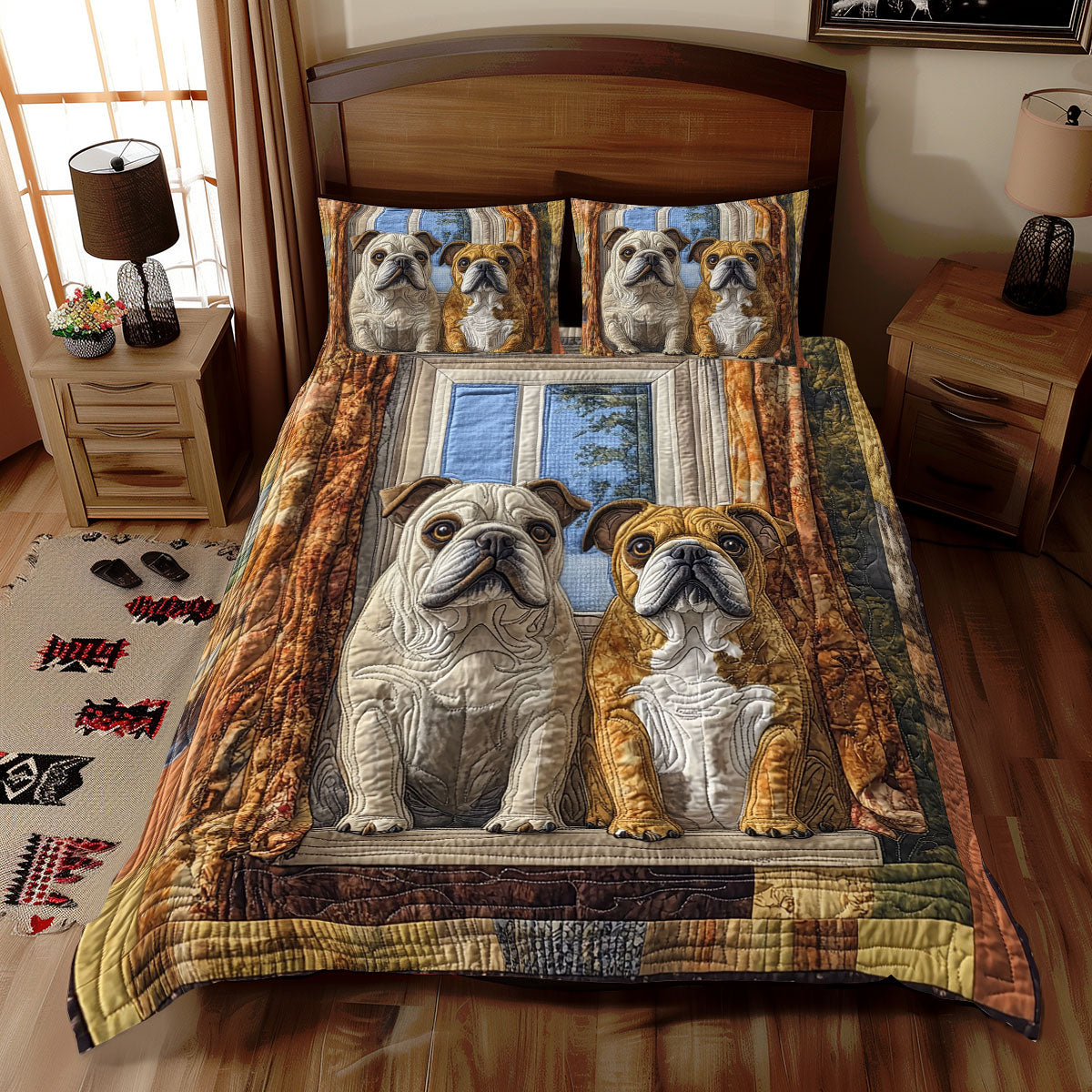 Bulldogs WX1812056CL Duvet Cover Set