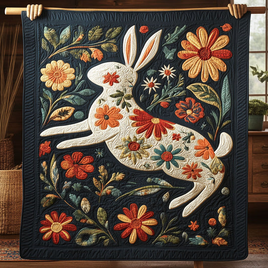 Meadow Rabbit WY1208038CL Quilt
