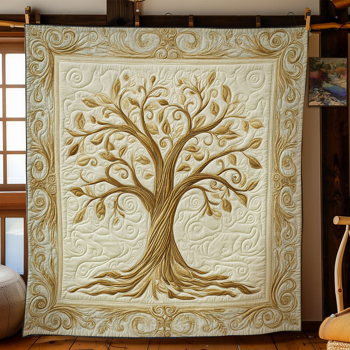 Royal Tree Of Life WY2102053CL Quilt