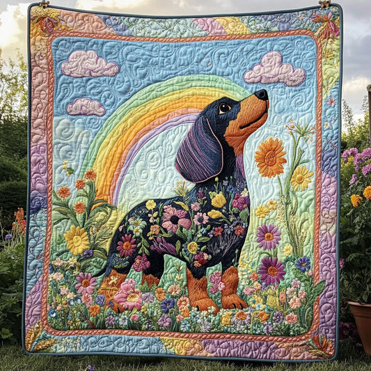 Garden Dachshund WN2208049CL Quilt