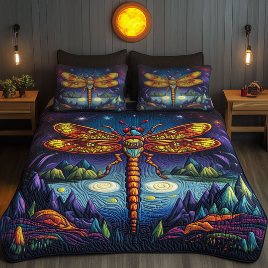 Night Luminous Depth Dragonfly LT0410024CL Duvet Cover Set