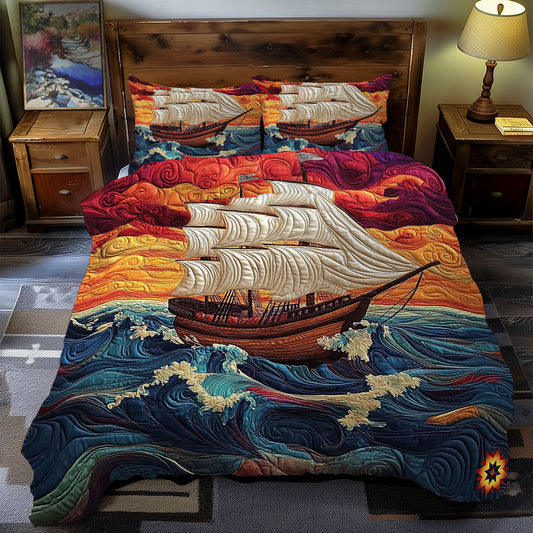 Sailboat WY0612067CL Duvet Cover Set