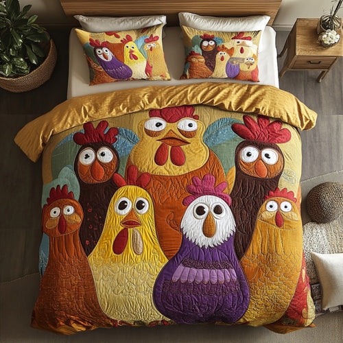 Chicken Gang WU0901007CL Duvet Cover Set