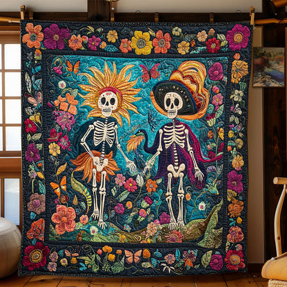 Fiesta Skeleton Wings WN1607011CL Quilt