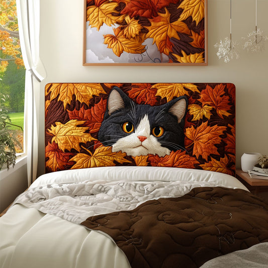 Cat Fall Dream KL2212015CL Quillted Headboard Slipcover