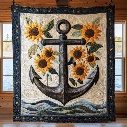 Blue Anchor CW2409047CL Quilt