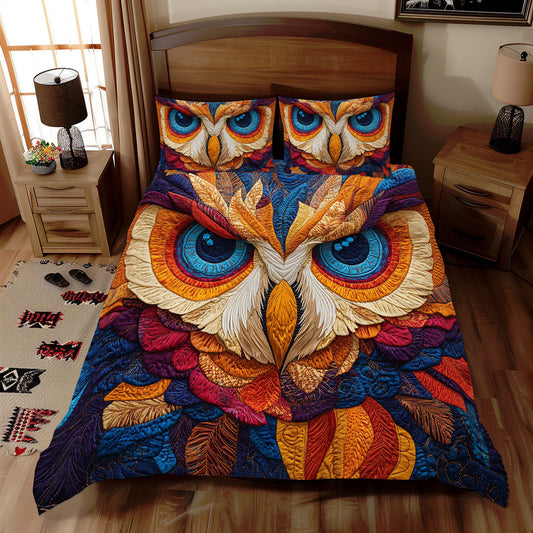 Traditional Owl WX2012111CL Duvet Cover Set