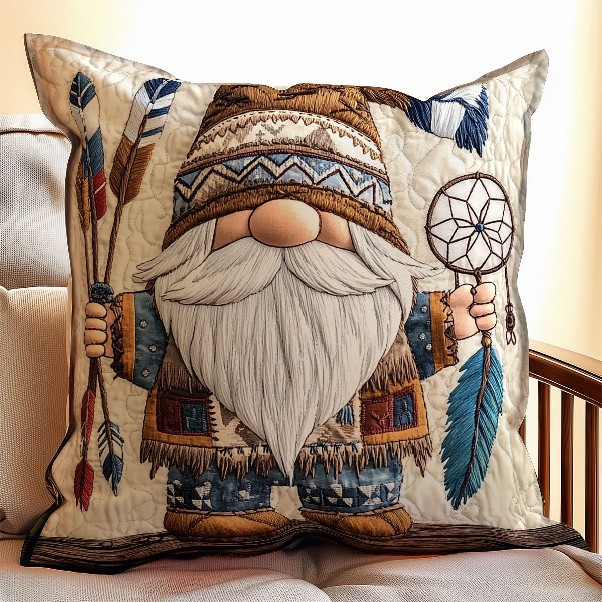 Gnome WX2312110CL Quilt Pillow Case