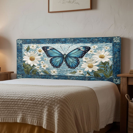 Butterfly Blossom CW1812003CL Quilted Headboard Slipcover