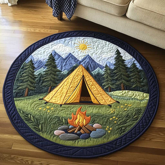 Golden Camp WN1803078CL Quilted Round Mat
