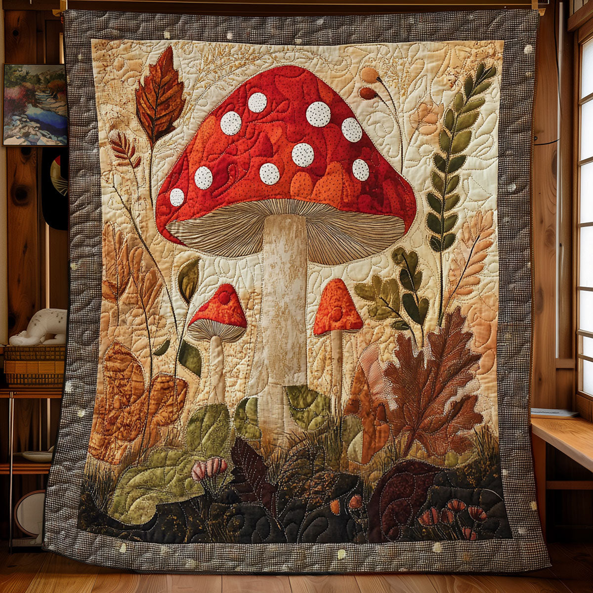 Mushroom WY0402032CL Quilt