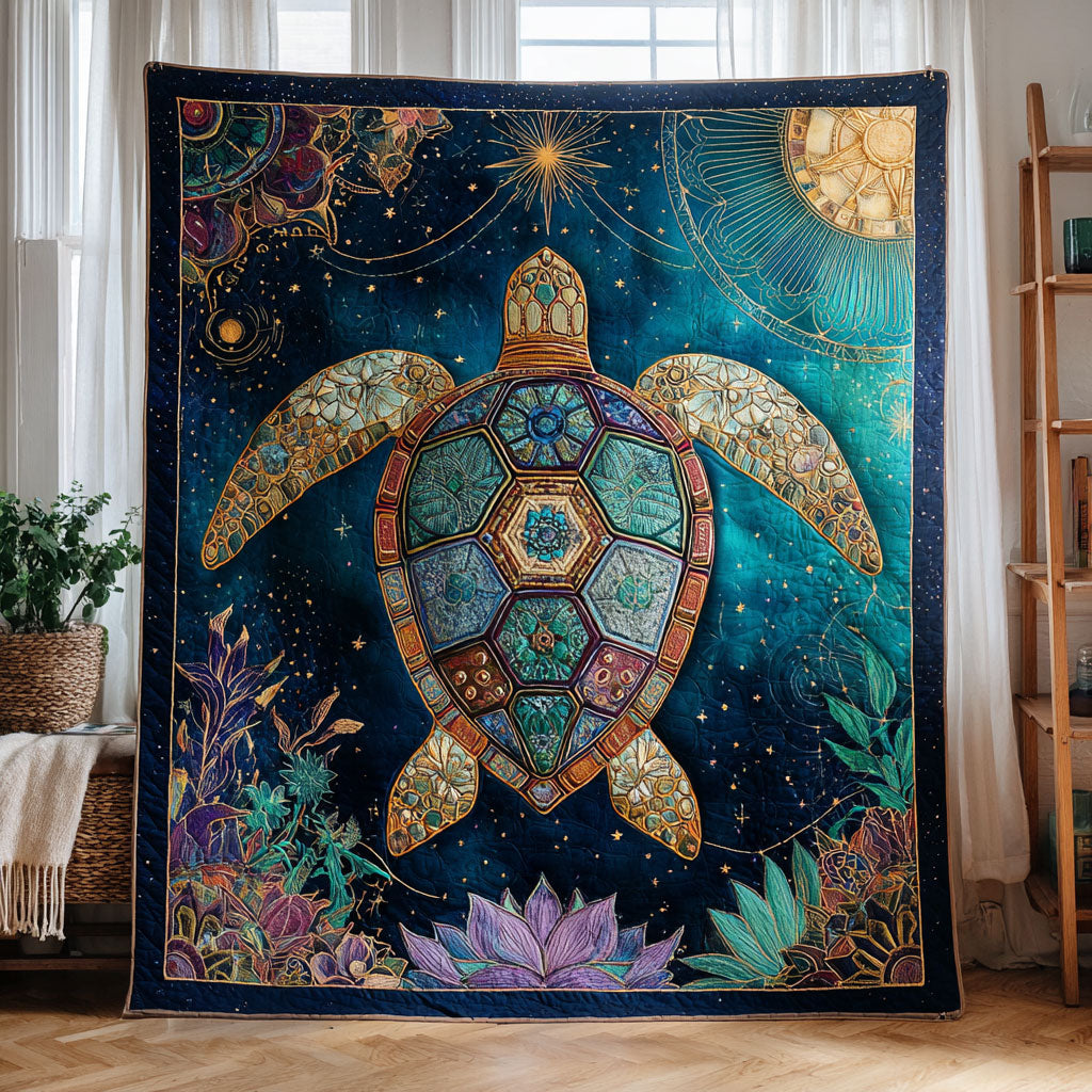 Ocean Turtle Dream CW0701057CL Quilt