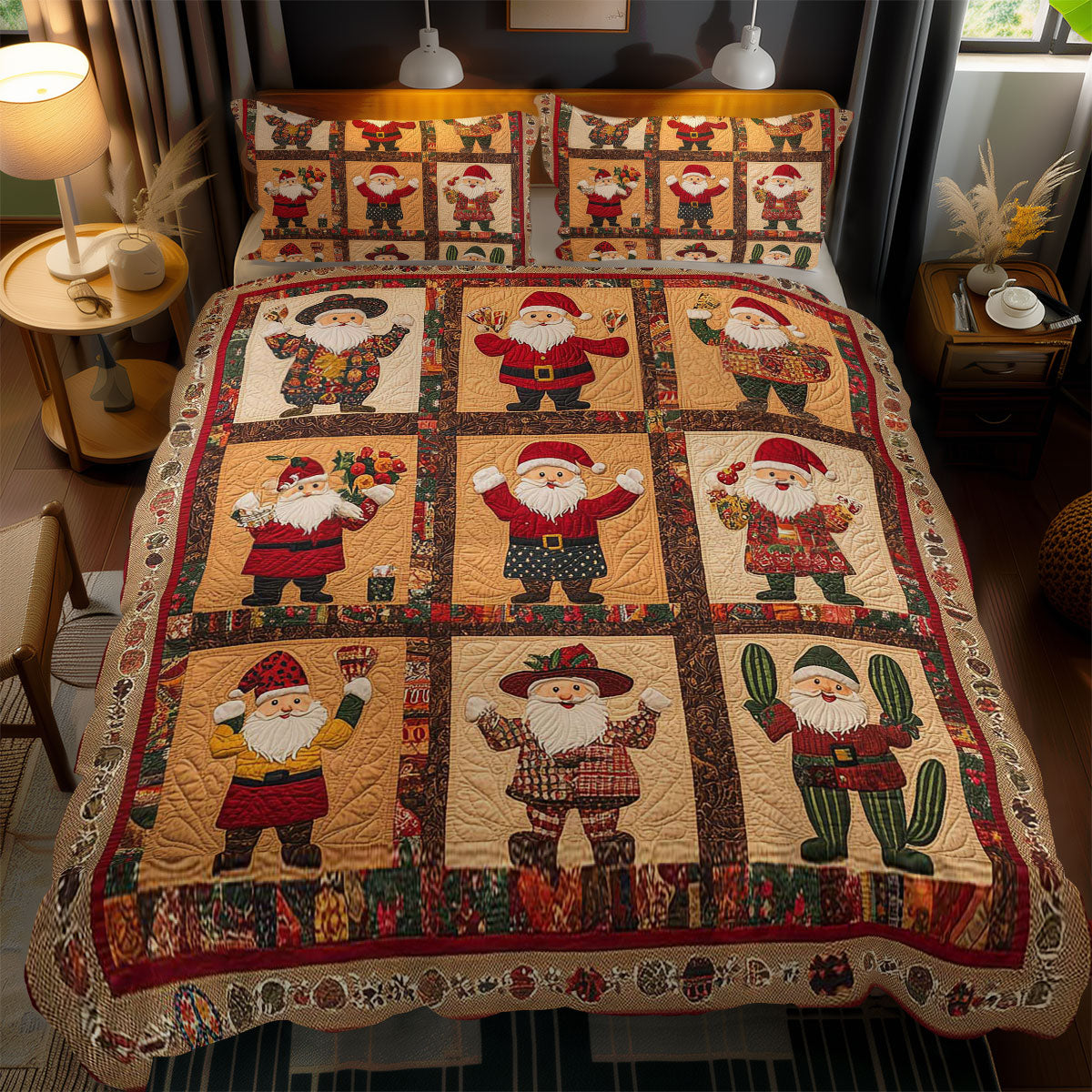 Santa’s Fiesta WN2311009CL Duvet Cover Set