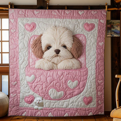 Sweet Shih Tzu WN1511046CL Quilt