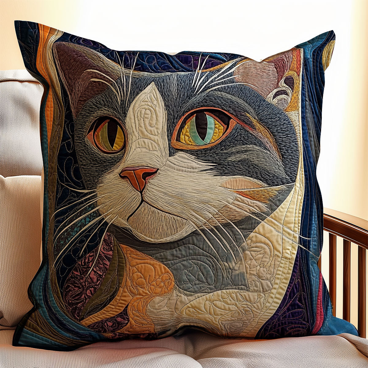 Cat WX2301079CL Quilt Pillow Case