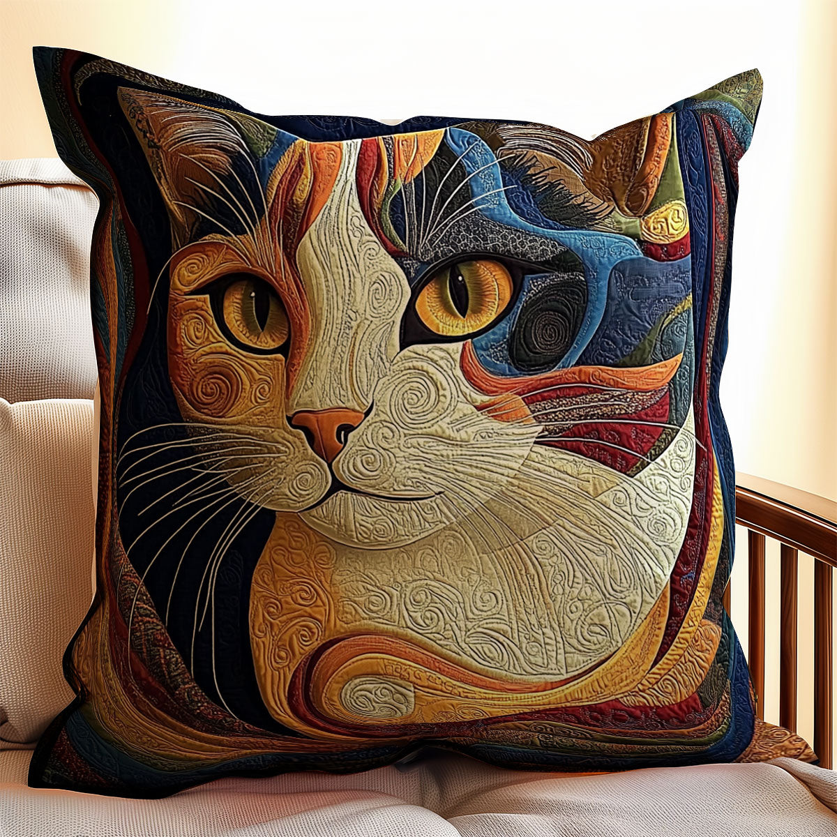 Cat WX2301077CL Quilt Pillow Case