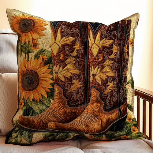 Cowboy Boots WX2301084CL Quilt Pillow Case