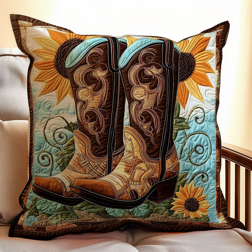 Cowboy Boots WX2301085CL Quilt Pillow Case