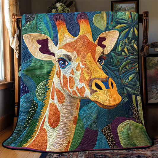 Giraffe Portrait WX0303082CL Quilt