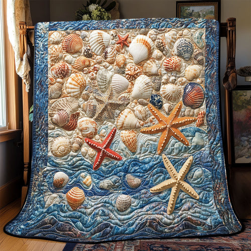 Marine Seashell WX0303086CL Quilt